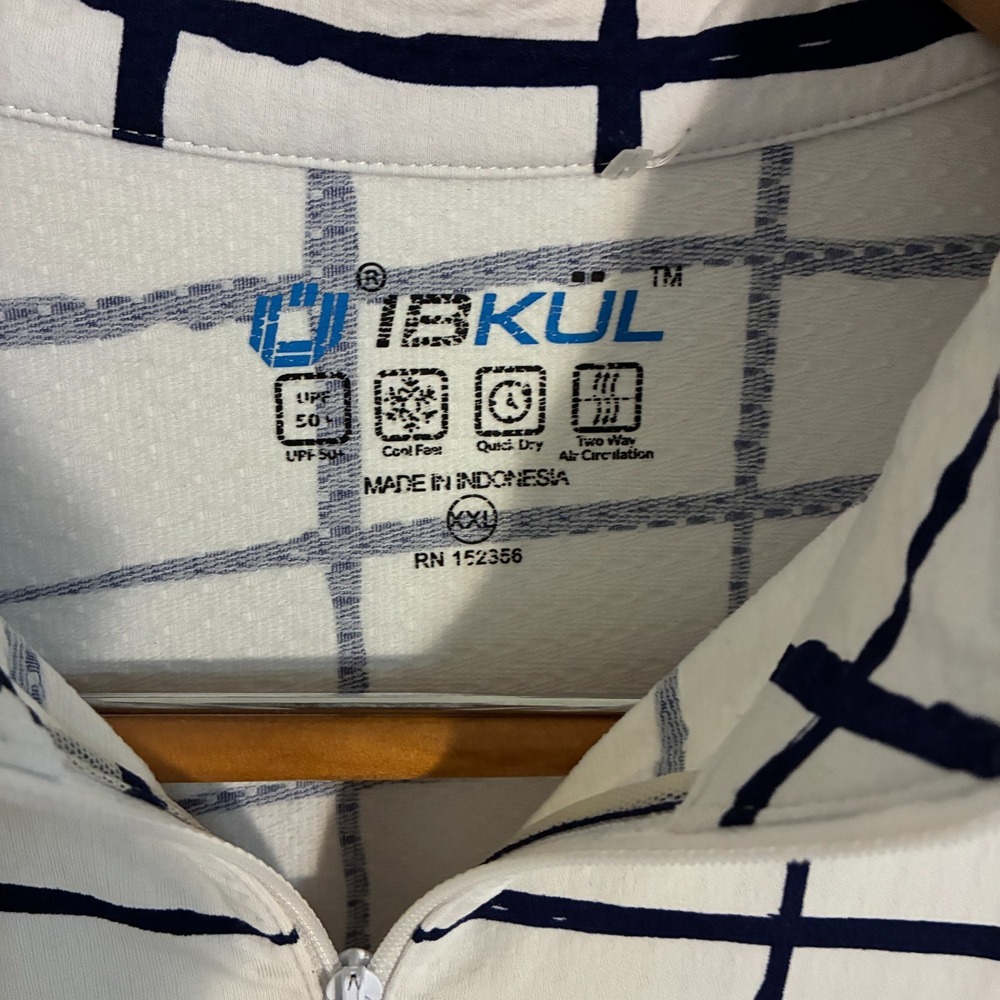 IBKUL Cordova 1/4 Zip Sun Shirt Women XXL Long Sleeve Tennis Golf Active UPF 50+ - Picture 4 of 9